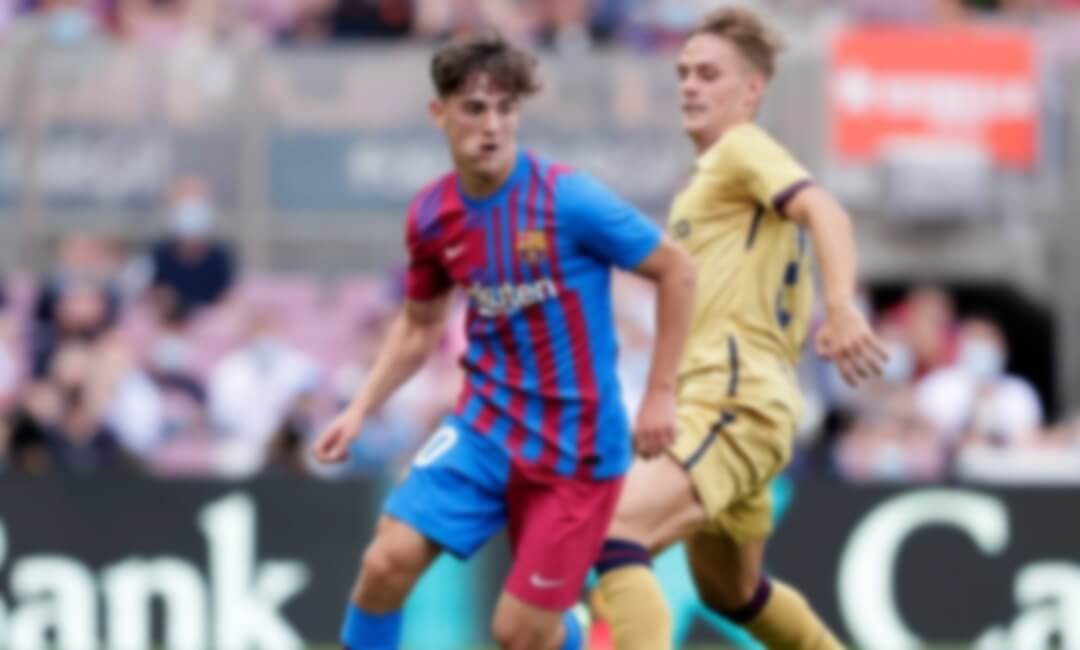 Liverpool interested in Barcelona starlet Gavi, who made his debut for Spain