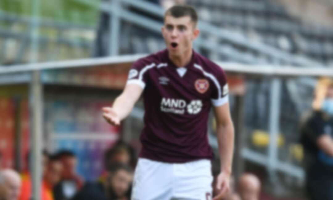On loan at Hearts, who are second best in the league... Liverpool FW Ben Woodburn comes out with his love for both clubs