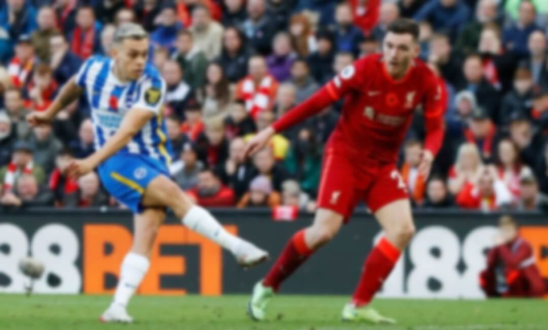Liverpool defender Andy Robertson reveals what it was like in the dressing room after the Brighton game