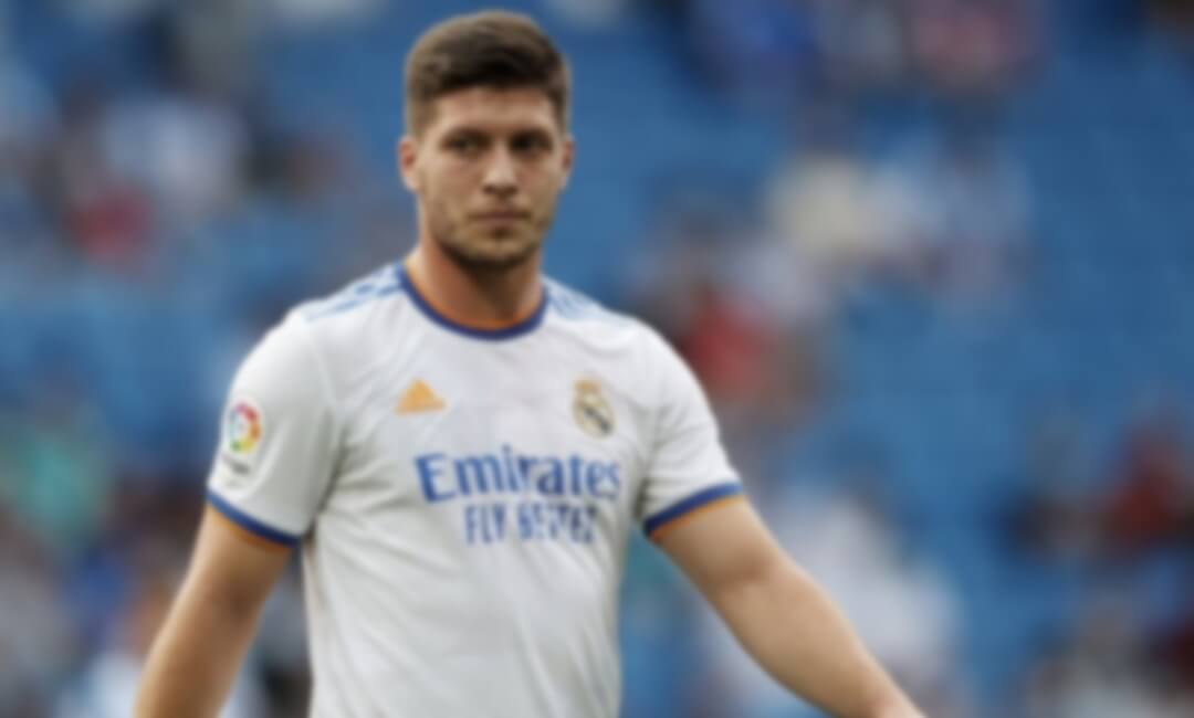 Real Madrid's bench... Liverpool interested in Serbia international Luka Jovic