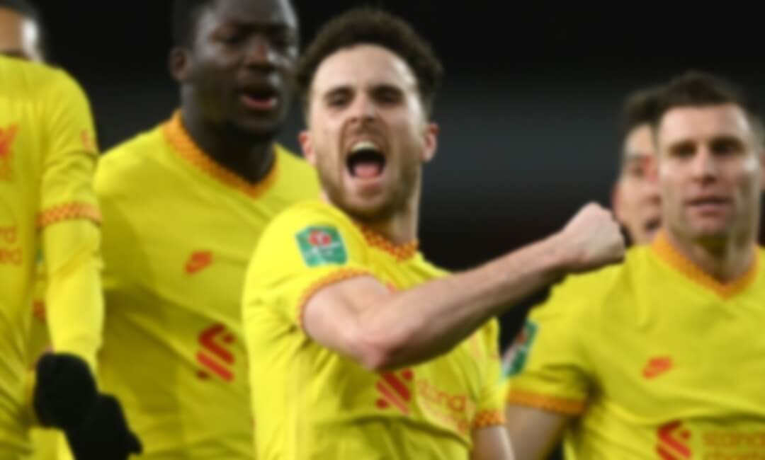 Helping us reach the Carabao Cup final... Liverpool manager and team-mates full of praise for Diogo Jota