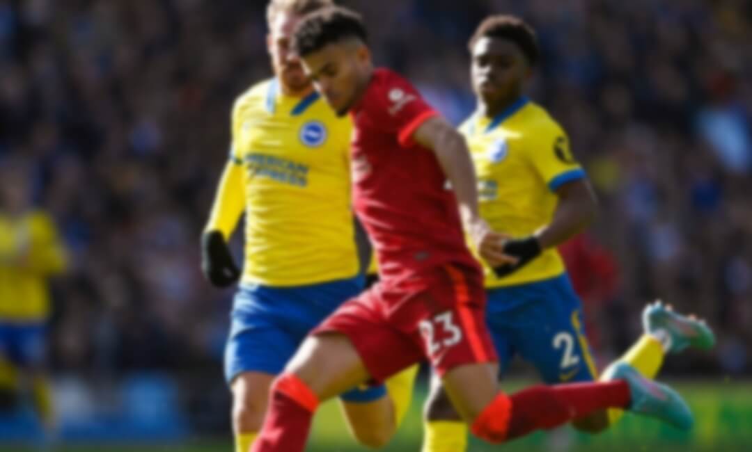 Brighton manager Graham Potter reflects on the game and is jealous of the versatile Liverpool attackers...