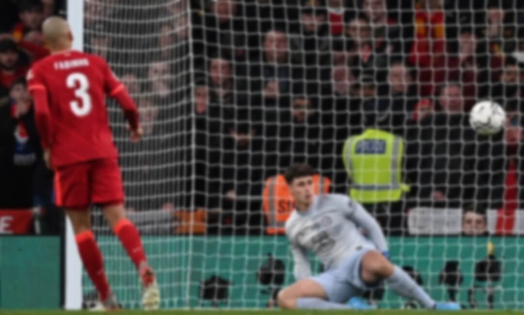 Liverpool midfielder Fabinho reveals what happened the day before after scoring the 'Panenka' in the Carabao Cup final!
