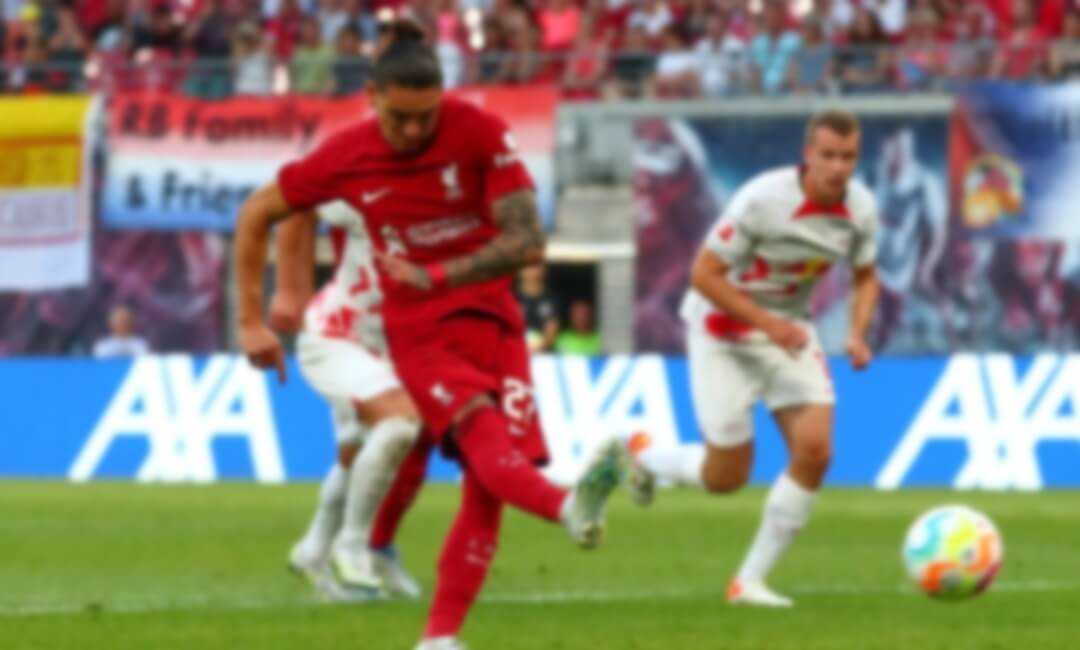 Four shocking goals against RB Leipzig! Colleagues congratulate Darwin Nunez on his huge explosion