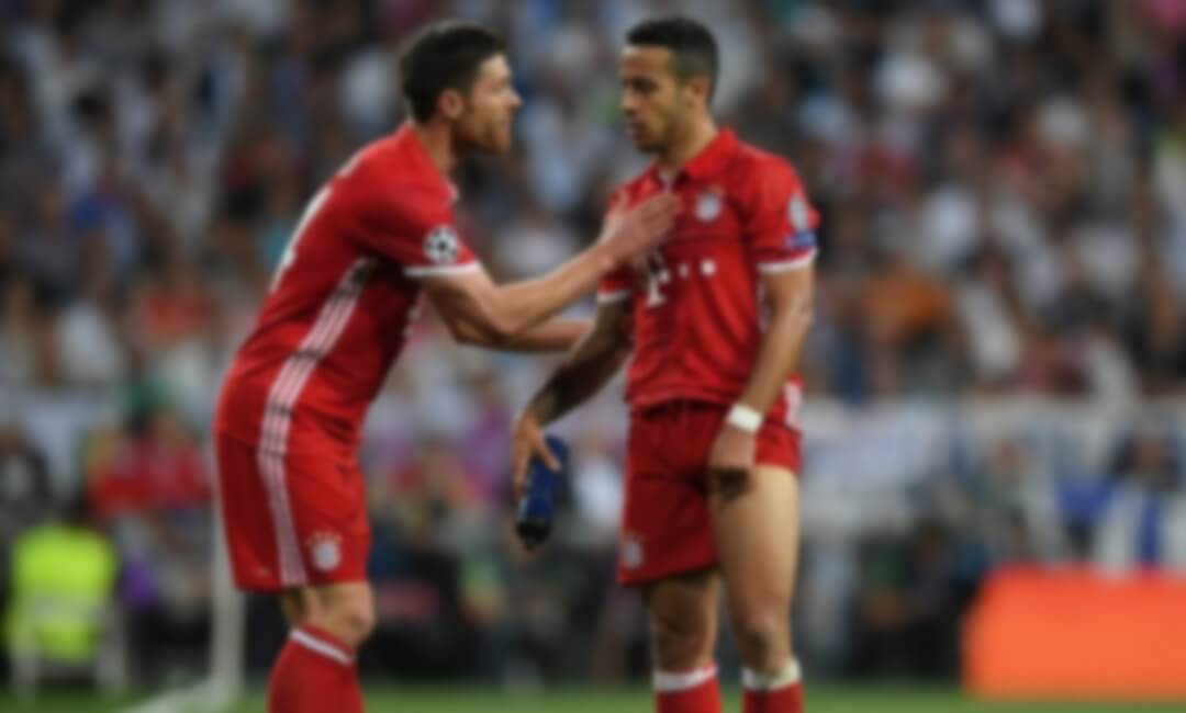 What Xabi Alonso told Spain's junior midfielder Thiago Alcantara in the summer when he decided to move to Liverpool