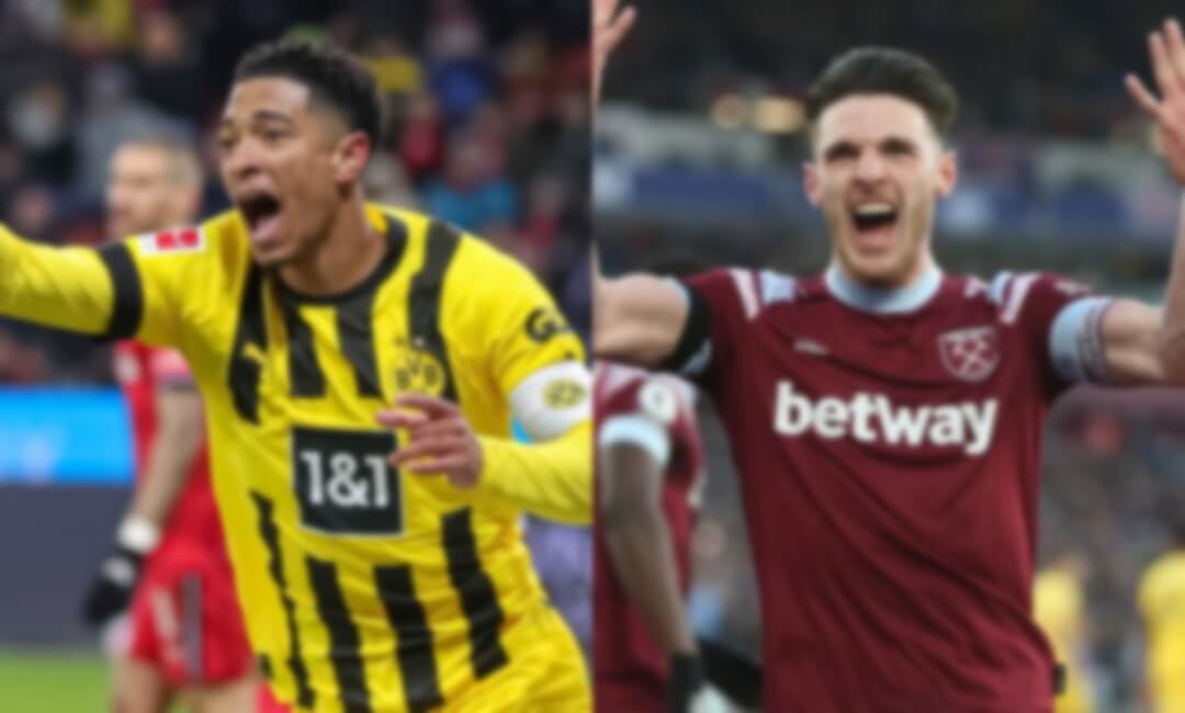 If the former Liverpool midfielder is the manager... Jude Bellingham and Declan Rice to try to catch two of them!