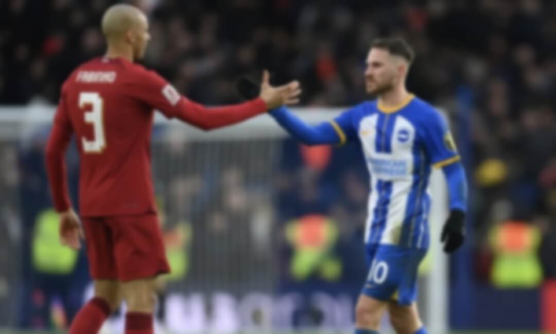 Alexis Mc Allister to play his last game for Brighton... Liverpool still leads the battle