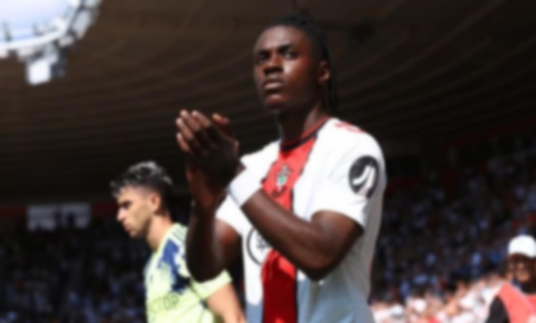 Liverpool is in a battle with three clubs for Southampton midfielder Romeo Lavia, who is relegated to the Championship...?