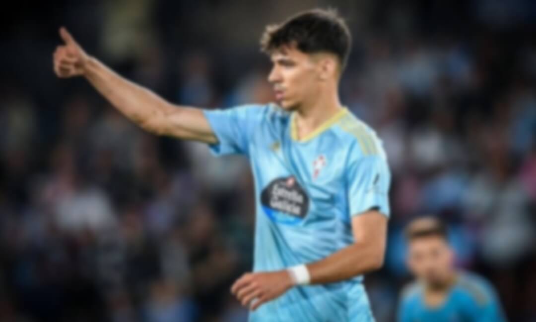 I'm not thinking about the future right now... Celta midfielder Gabri Veiga, whom Liverpool is targeting, opens his mouth