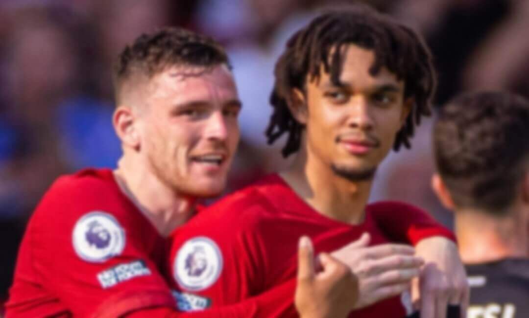 "Buddy" Andy Robertson also praised Trent Alexander-Arnold, who has been used in midfield for the national team