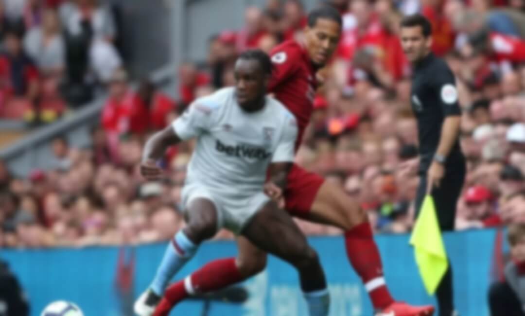 Finish higher than Liverpool...? West Ham forward Michail Antonio is confident of a blowout