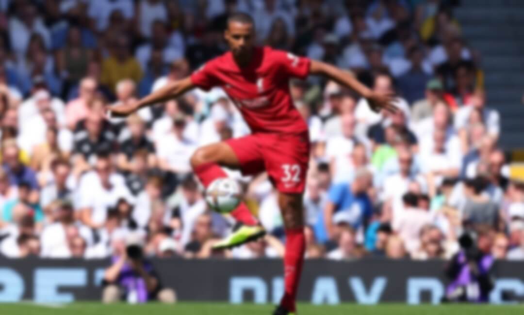 With these absolute top conditions...Liverpool defender Joel Matip talks about his "comfort" at Anfield