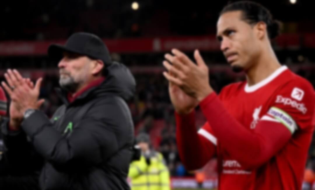 A big question...Liverpool defender Virgil van Dijk is tight-lipped about staying on beyond next season