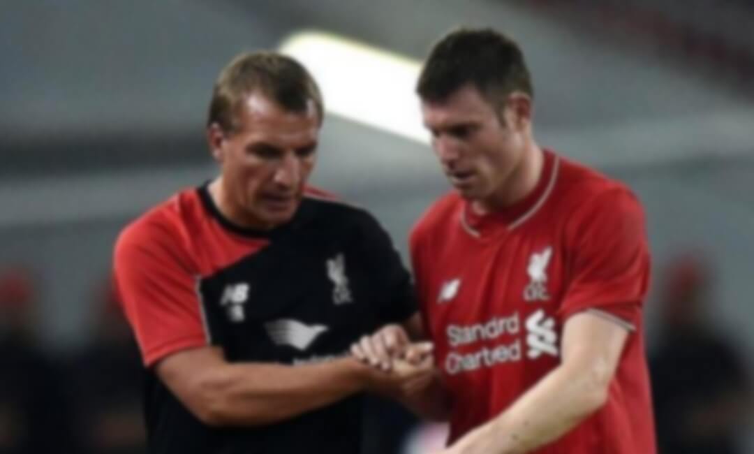 Brendan Rodgers is a great coach...Former Liverpool midfielder James Milner laments his brief stint