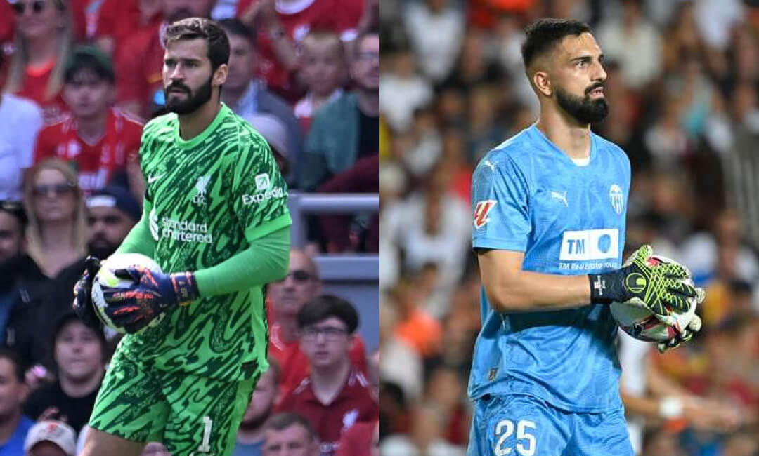 I knew before it came out on social media...Alisson Becker mentions Giorgi Mamardashvili, who is likely to join Liverpool