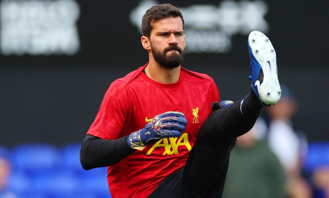 It doesn't change too much...Liverpool goalkeeper Alisson Becker on manager Arne Slot's style of play