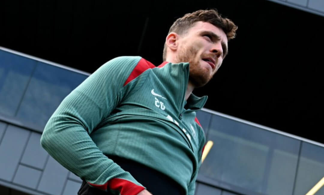 Neven be an easy game...Andy Robertson braces his team ahead of the Nottingham Forest game