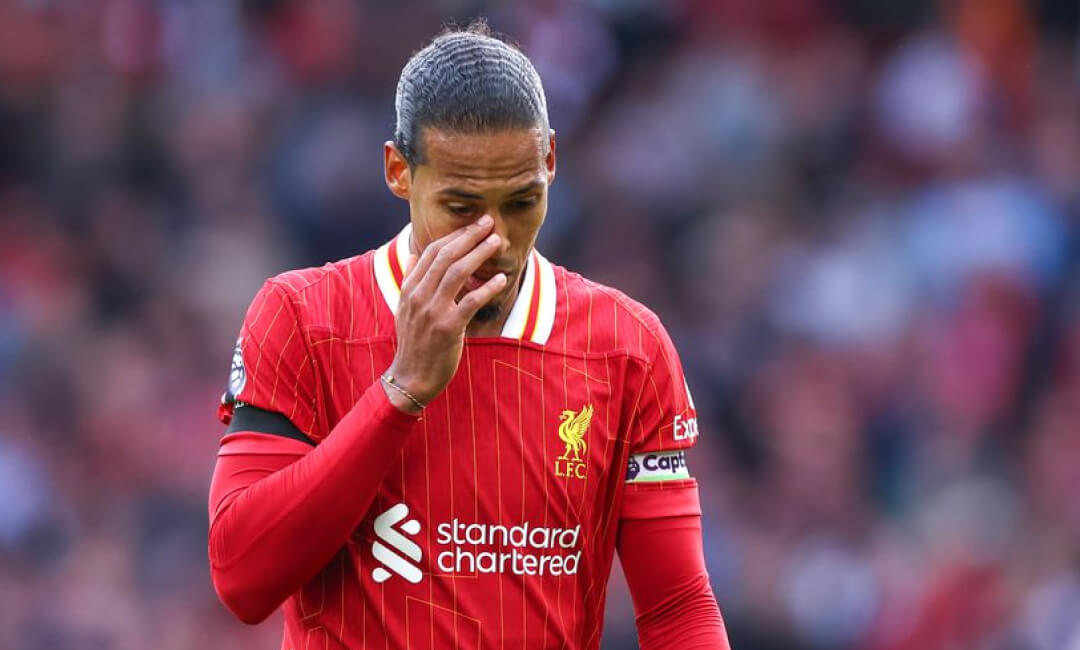 Unacceptable and disappointing...Virgil van Dijk is devastaded with the Nottingham Forest game