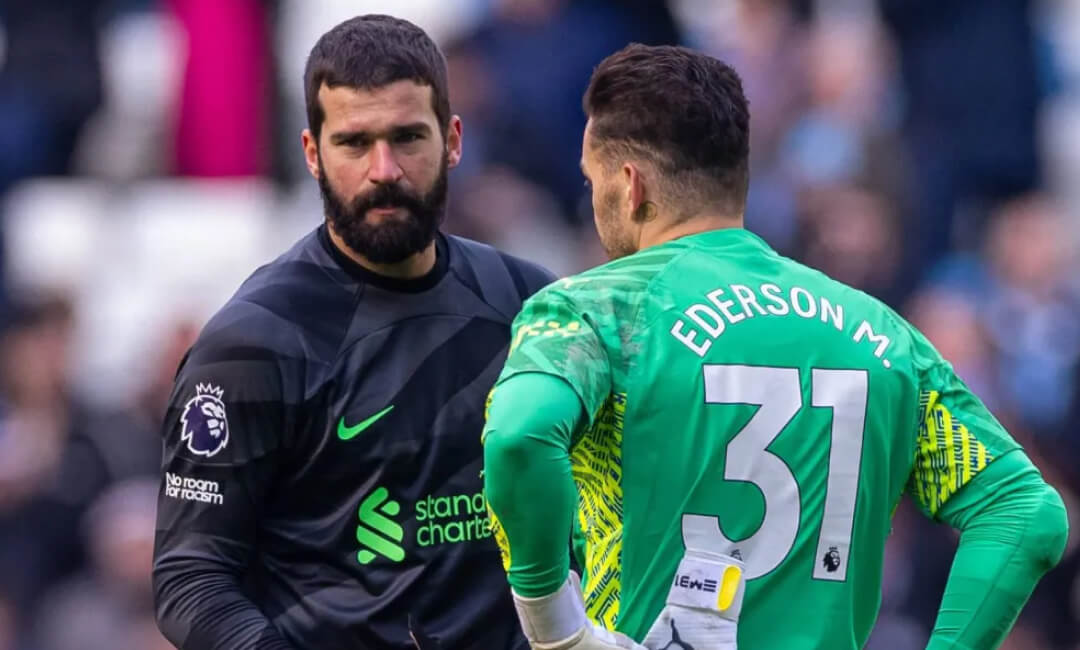 Alisson Becker and Ederson controversy...Former England goalkeeper Ben Foster voted for City goalkeeper