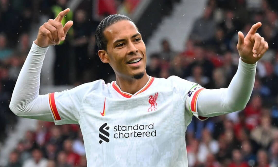 A monster once again... Former Watford striker praises Virgil Van Dijk for his third consecutive clean sheet