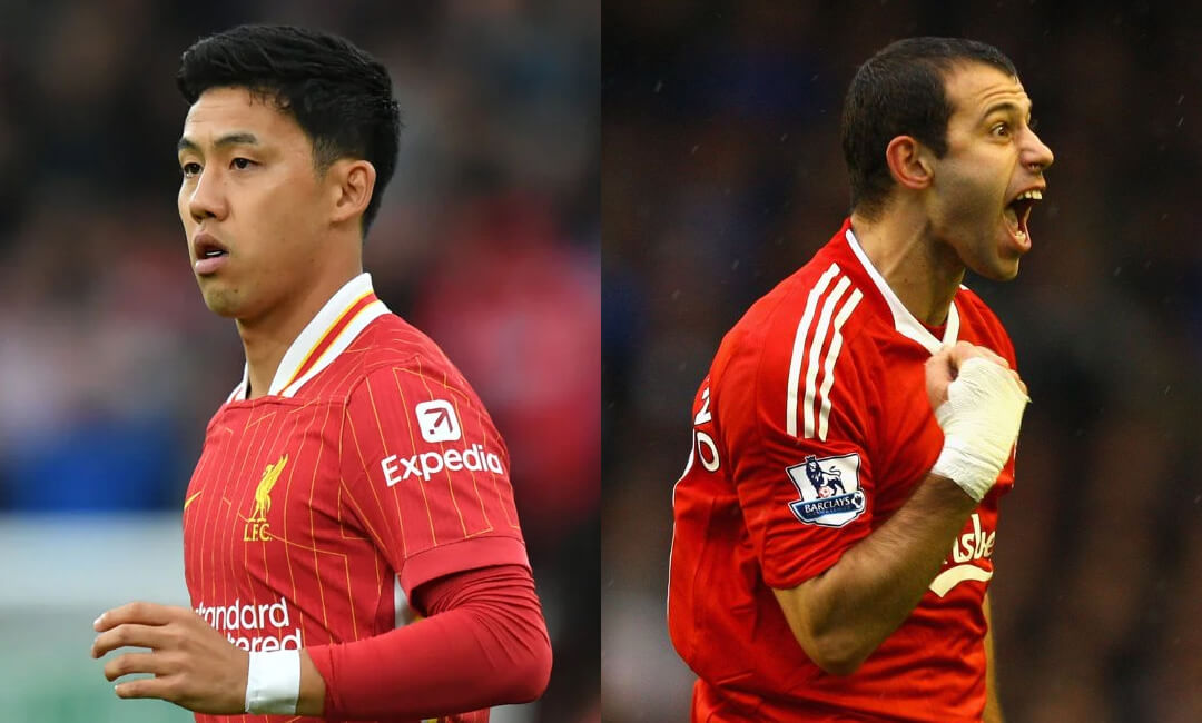 Javier Mascherano was my childhood idol...Liverpool midfielder Wataru Endo confesses