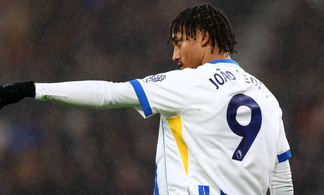 Joao Pedro's transfer fee is over £60m...Liverpool look to pry him away from Brighton