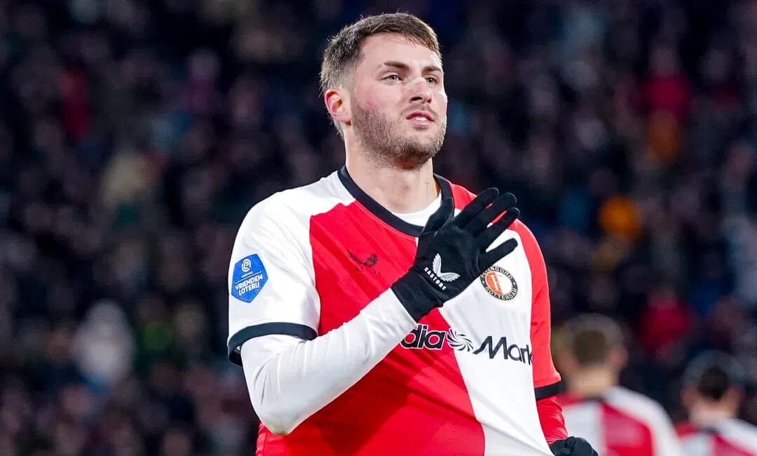 Feyenoord striker Santiago Gimenez is also positive about reuniting with coach Arne Slot