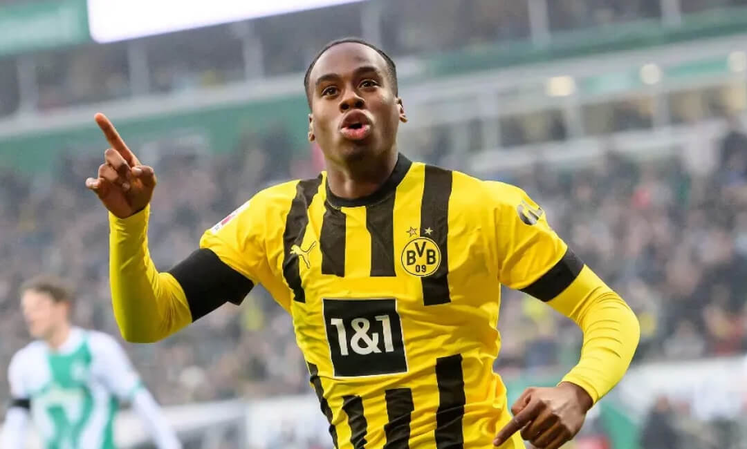 Scouts have visited repeatedly...Liverpool and Chelsea are keen on Dortmund winger Jamie Bynoe-Gittens