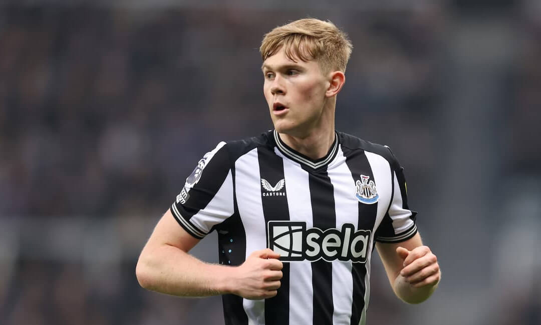 Newcastle defender Lewis Hall emerges as Liverpool's new left-back candidate