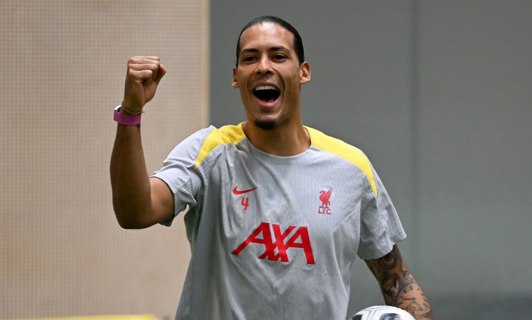 Barcelona are ‘negotiating a contract extension with Liverpool’ for Dutch defender Virgil van Dijk