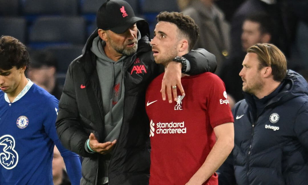 「胸が張り裂けそうだ」ディオゴ・ジョッタの突然の訃報に、恩師ユルゲン・クロップ前監督も悲しみに沈む...