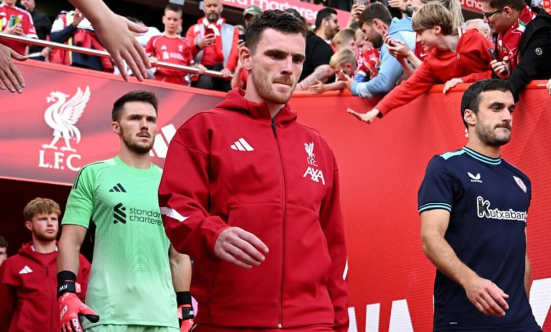 「たくさんの論理的な理由がある」アルネ・スロット監督がアンディ・ロバートソンを副キャプテンに任命！