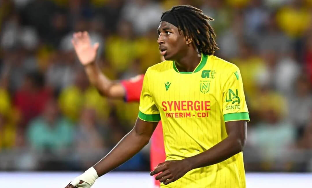 プレミア勢も熱視線のナントDFタイレル・タティ、リバプールも将来の補強候補としてリストアップか！？