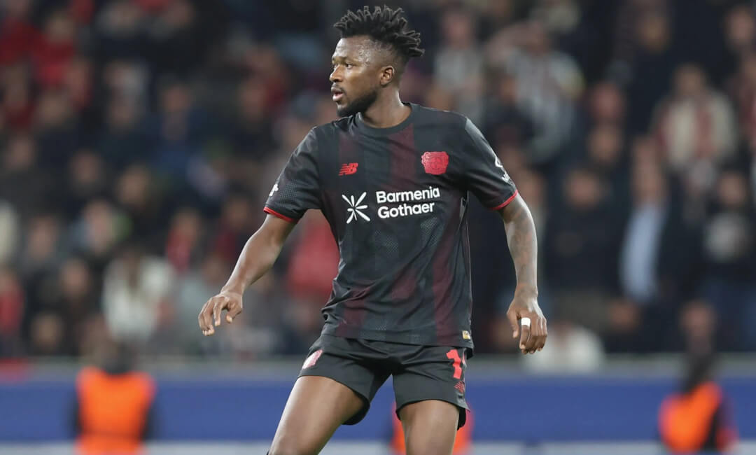 欧州4大クラブが争奪戦！リバプール、バイエル・レバークーゼンDFエドモン・タプソバに熱視線か？