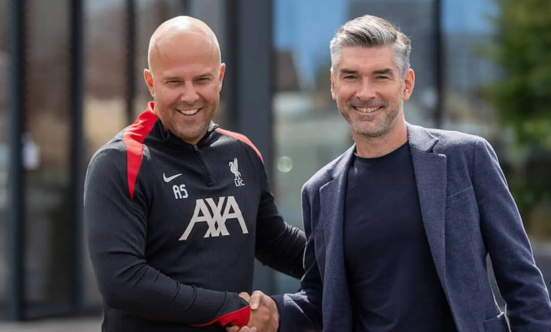 「ほぼ毎日のように対話を…」アルネ・スロット監督とリチャード・ヒューズSDが良好な関係を吐露！